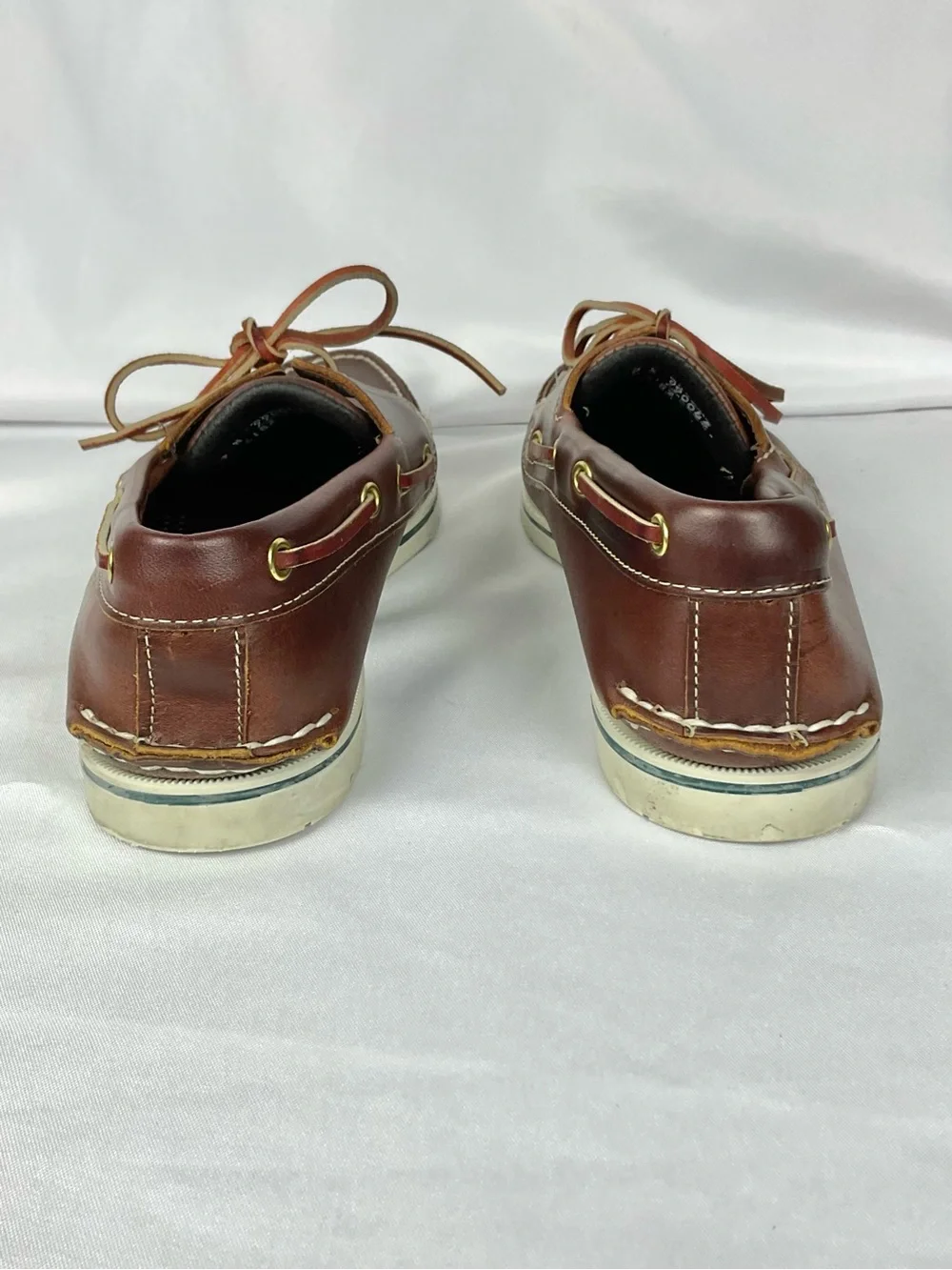 Vintage Dexter Leather Boat Shoes Men’s Sz 9 Narrow Deck Shoes Retro 80s Preppy